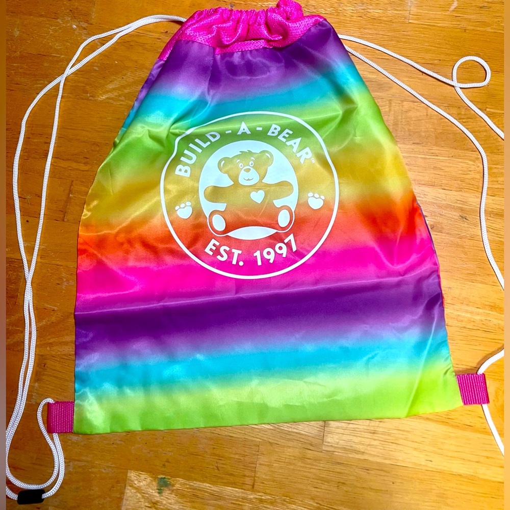 NWOT Build a Bear Bag Tye Dye 16”